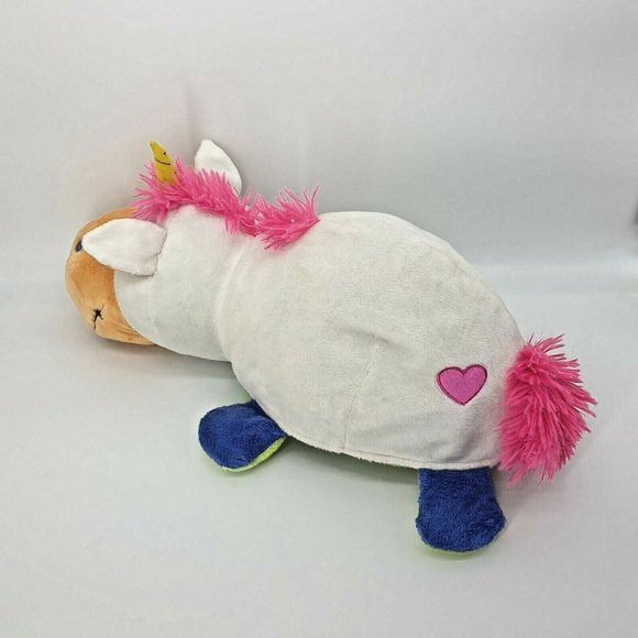 FlipAZoo Imogen Dragon Unicorn Plush Pillow Toy Cleaned Sanitized Collectable - Picture 9 of 12
